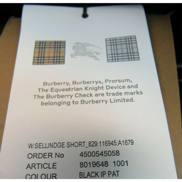 NWT BURBERRY SELLINDGE BLACK TB MONOGRAM LOGO HOODED DOWN PUFFER JACKET S - Picture 13 of 13